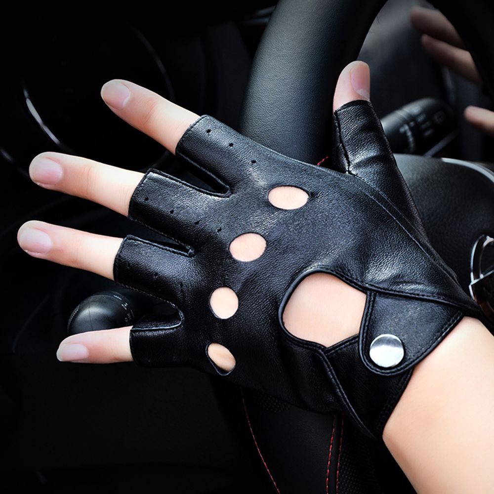 Fashion Fingerless Gloves Hot  - Leather Driving Glove recensione e prezzo
