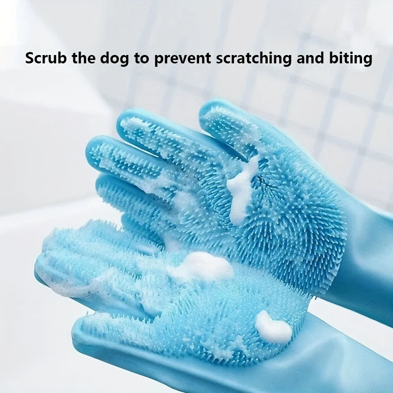 Pet Grooming Cleaning Gloves D - Rubber Glove Cleaning recensione e prezzo