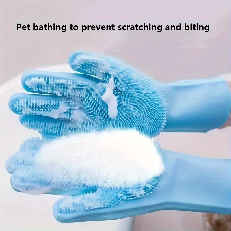 Pet Grooming Cleaning Gloves D - Rubber Glove Cleaning recensione e prezzo