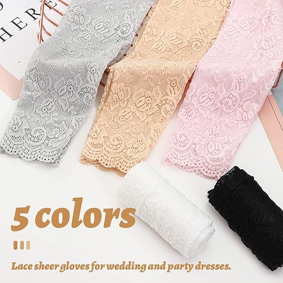 New 1Pair Sexy Lace Hollow-Out - Fingerless Glove Knit recensione e prezzo