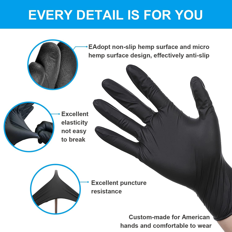 20/50/100PCS Disposable Nitril - Nitrile Mechanic Glove recensione e prezzo