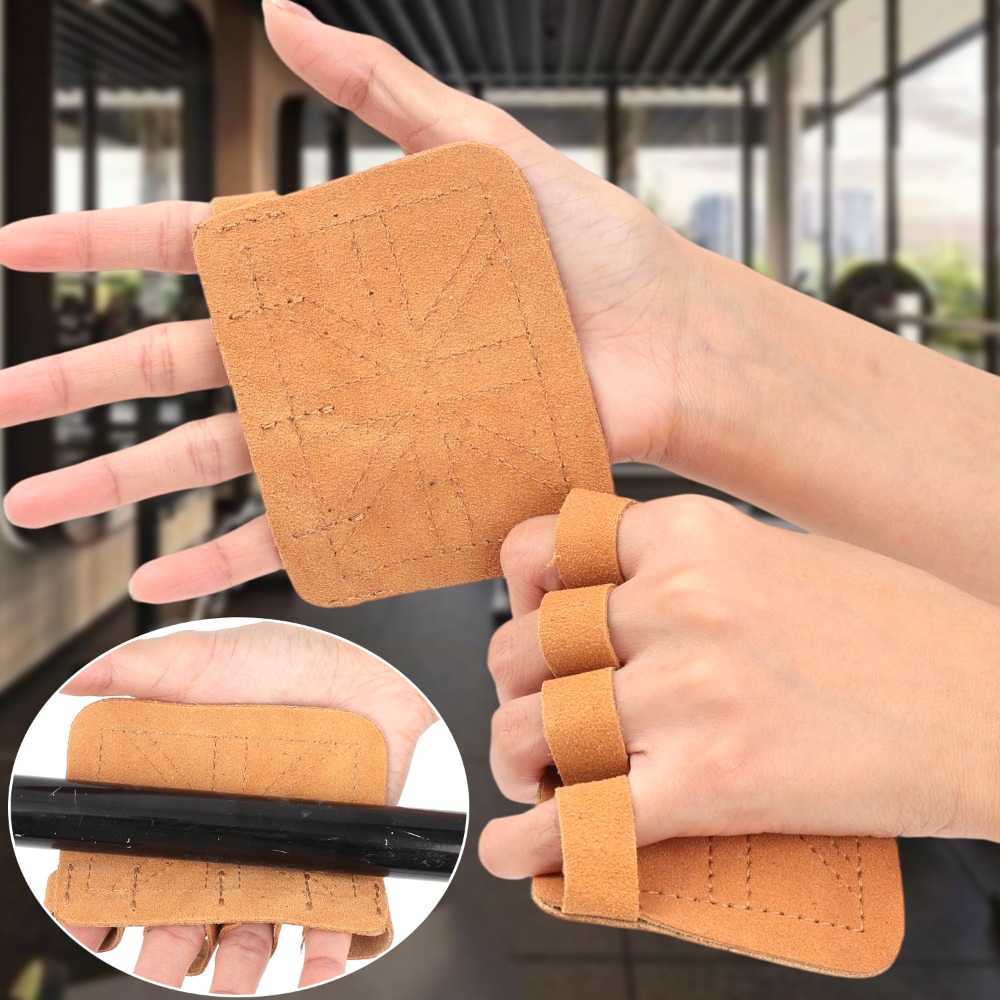 Cowhide Leather Weight Lifting - Workout Glove Gym recensione e prezzo