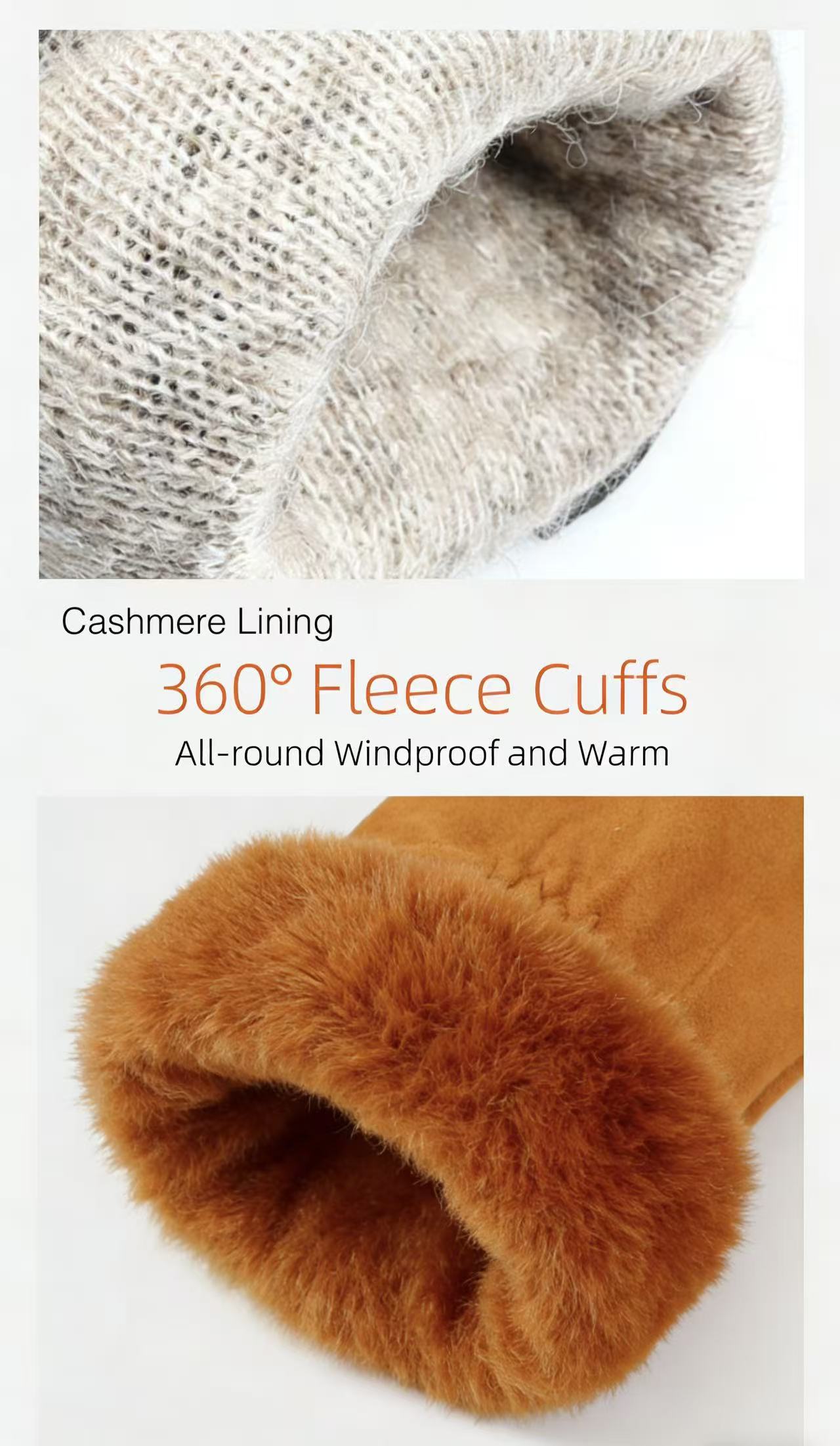 Women's Deerskin Warm Gloves A - Wool Glove Lined recensione e prezzo