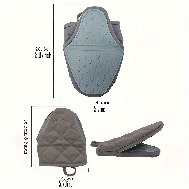 2pcs Silicone Pads | Ergonomic - Oven Mitt Silicone recensione e prezzo