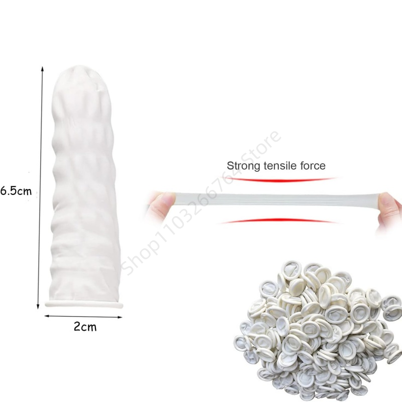 100Pcs Disposable Fingertips P - Latex Disposable Glove recensione e prezzo