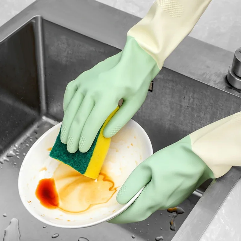 Thickened Kitchen Gloves, Dish - Dish Glove Rubber recensione e prezzo