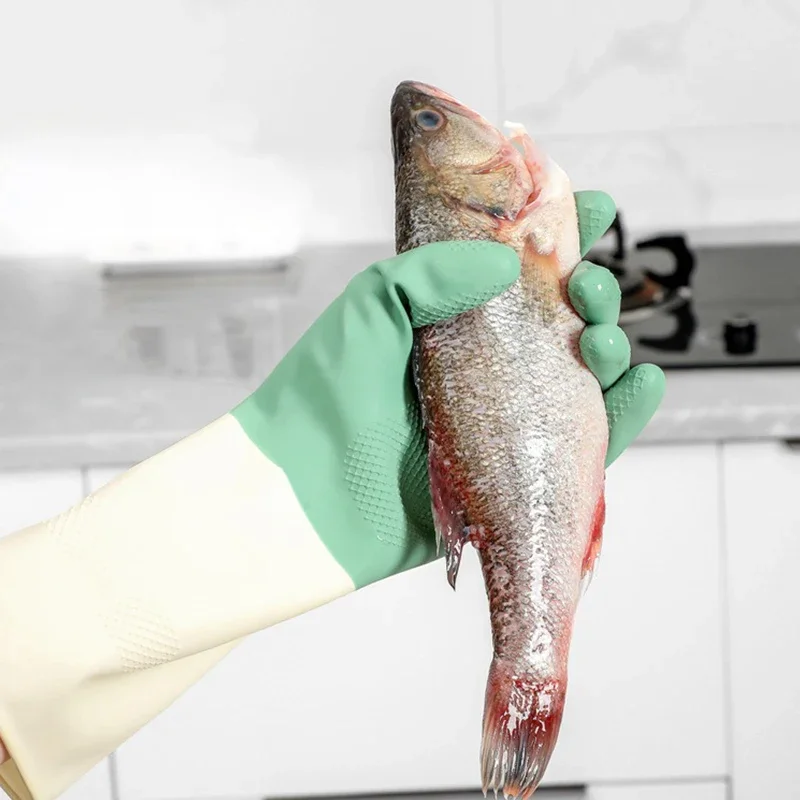 Thickened Kitchen Gloves, Dish - Dish Glove Rubber recensione e prezzo