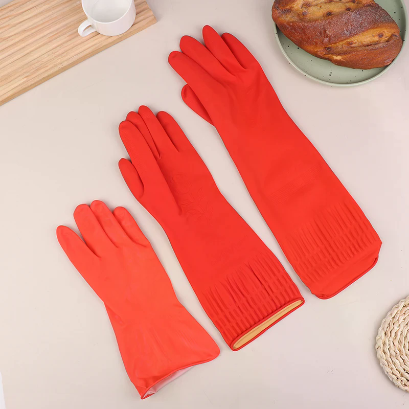 1Pair Latex Long Dish Washing  - Dish Glove Rubber recensione e prezzo