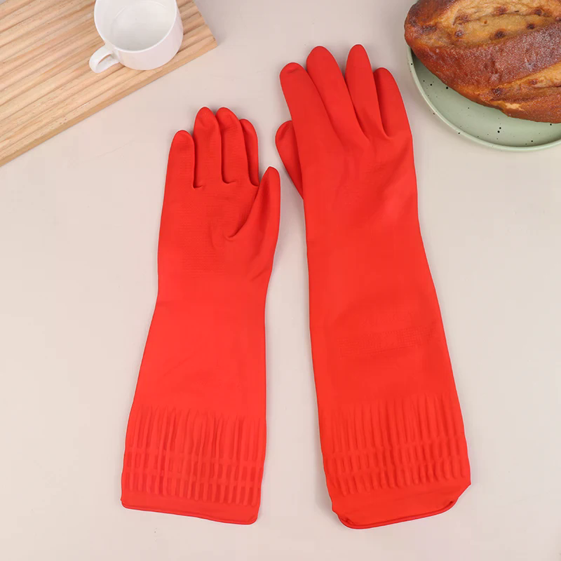 1Pair Latex Long Dish Washing  - Dish Glove Rubber recensione e prezzo