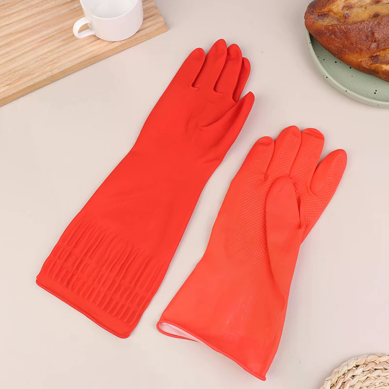 1Pair Latex Long Dish Washing  - Dish Glove Rubber recensione e prezzo