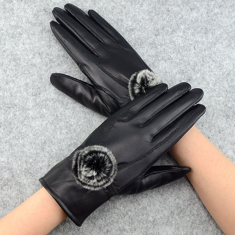 Women Winter Genuine Leather G - Wool Glove Lined recensione e prezzo