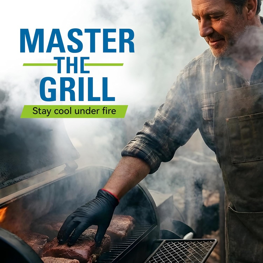 BBQ Gloves, 6 Heat Resistant C - Heat Resistant Glove recensione e prezzo