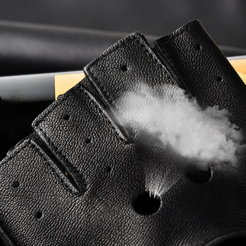 Leather Gloves Men's Half Fing - Leather Driving Glove recensione e prezzo