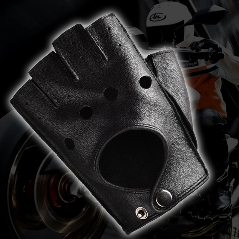 Leather Gloves Men's Half Fing - Leather Driving Glove recensione e prezzo