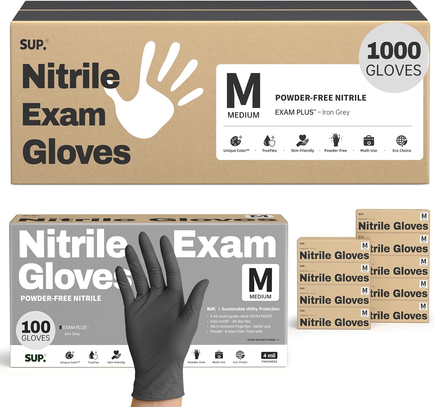 Nitrile Exam Gloves 1000 Ct Po - Exam Glove Nitrile recensione e prezzo