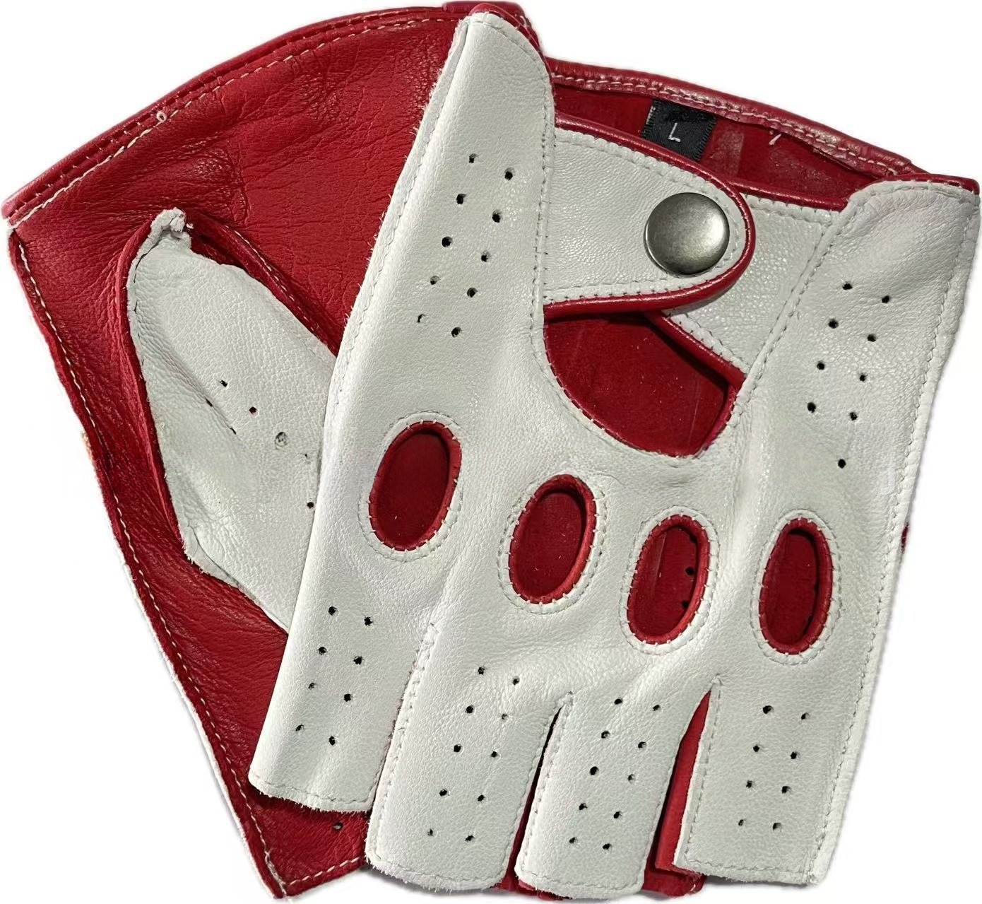 Retro Half Finger Goat Leather - Leather Driving Glove recensione e prezzo