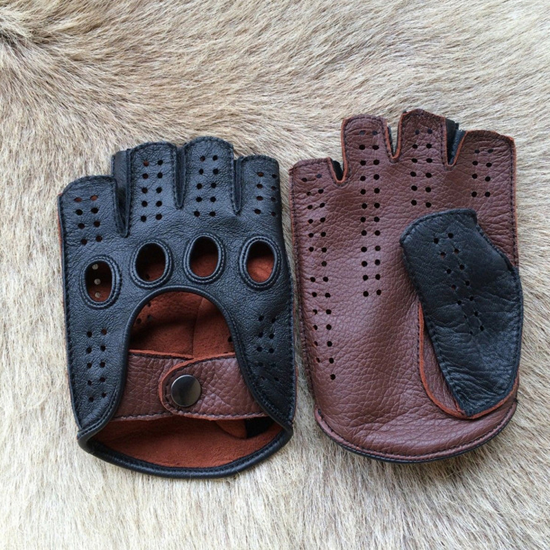 Retro Half Finger Goat Leather - Leather Driving Glove recensione e prezzo