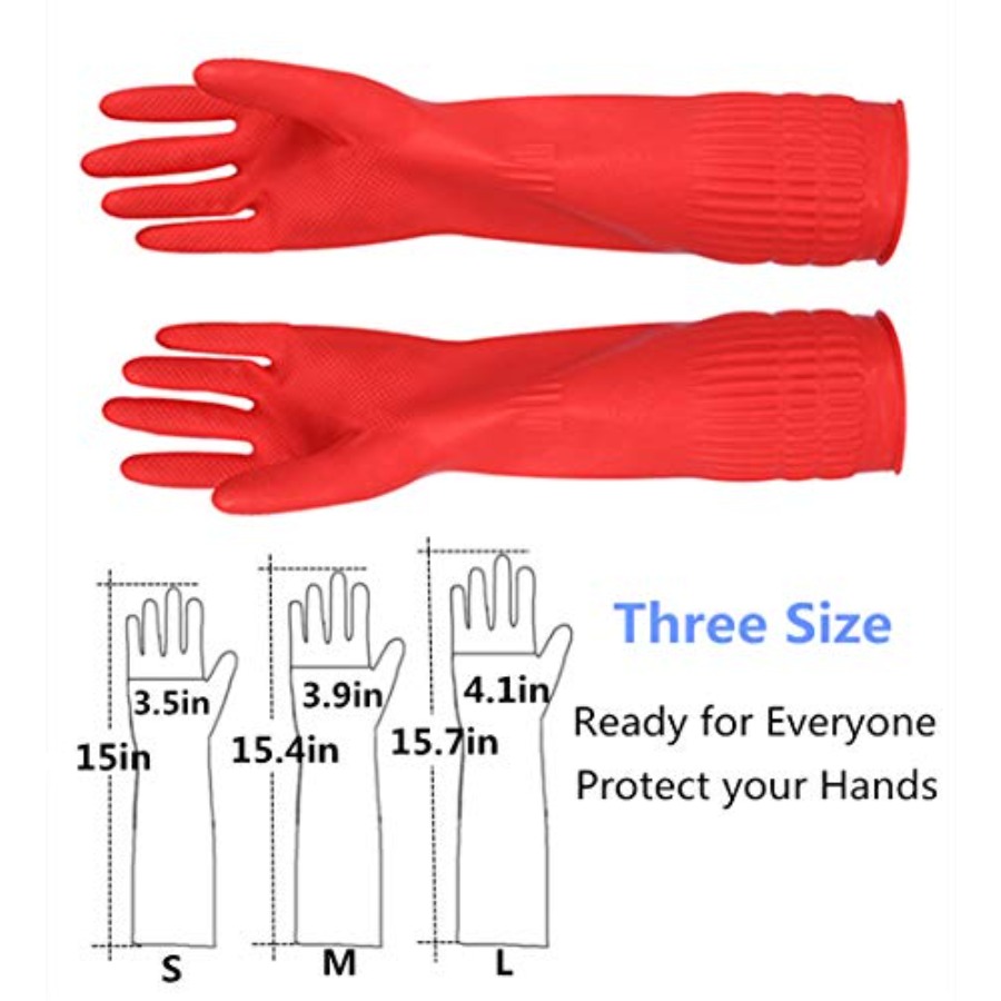 Rubber Cleaning Gloves Kitchen - Rubber Glove Cleaning recensione e prezzo