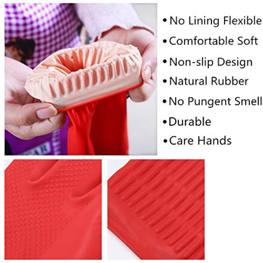 Rubber Cleaning Gloves Kitchen - Rubber Glove Cleaning recensione e prezzo