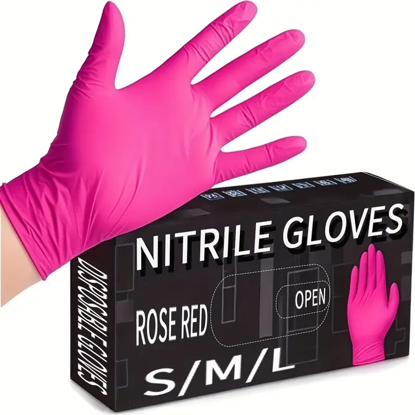 Fuchsia Nitrile Disposable Glo - Latex Disposable Glove recensione e prezzo