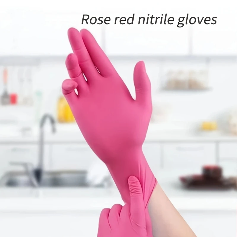 Fuchsia Nitrile Disposable Glo - Latex Disposable Glove recensione e prezzo