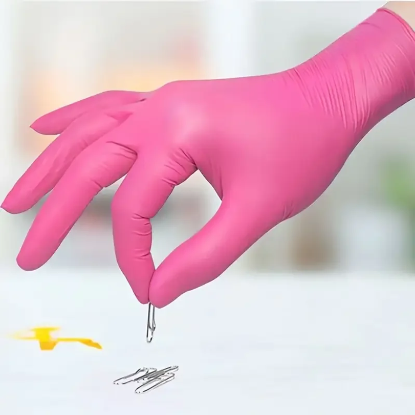 Fuchsia Nitrile Disposable Glo - Latex Disposable Glove recensione e prezzo