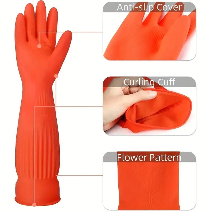 Long Reusable Rubber Dishwashi - Dish Glove Rubber recensione e prezzo
