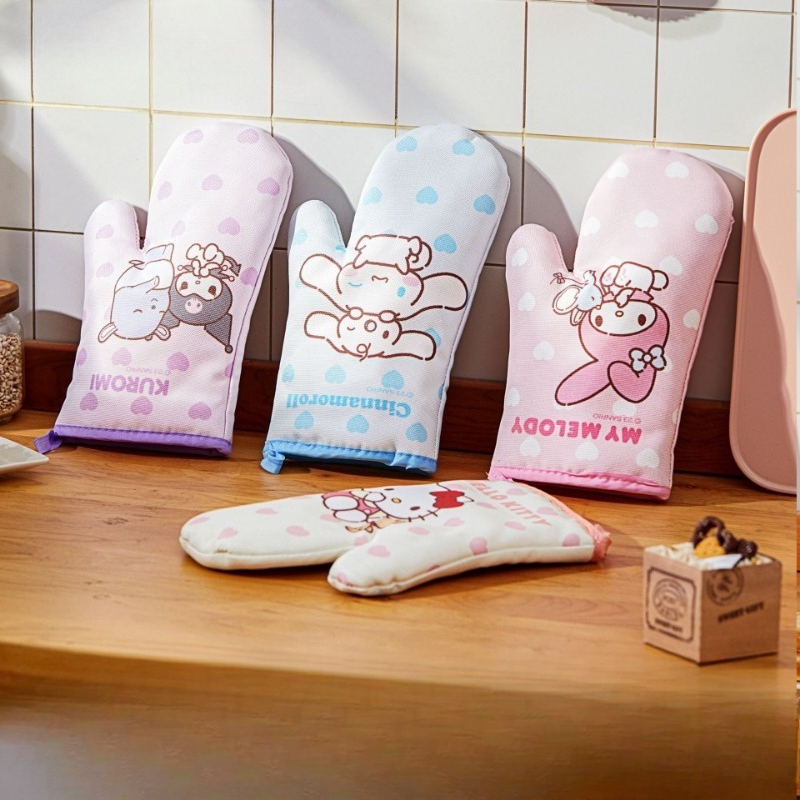 Cute Cartoon Oven Mitts Heat R - Heat Resistant Glove recensione e prezzo