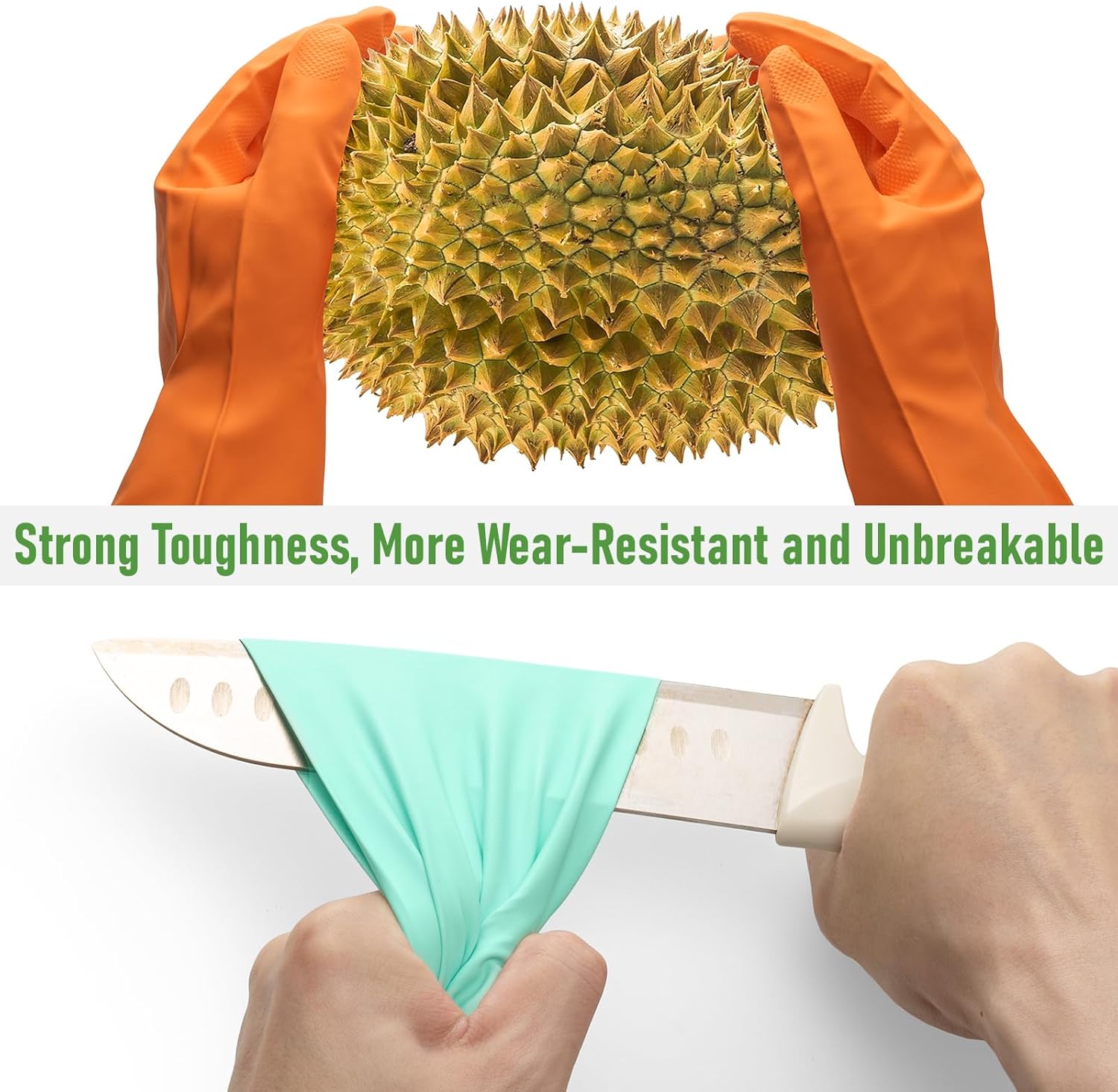 3 Pairs Colorful Rubber Dishwa - Rubber Glove Cleaning recensione e prezzo