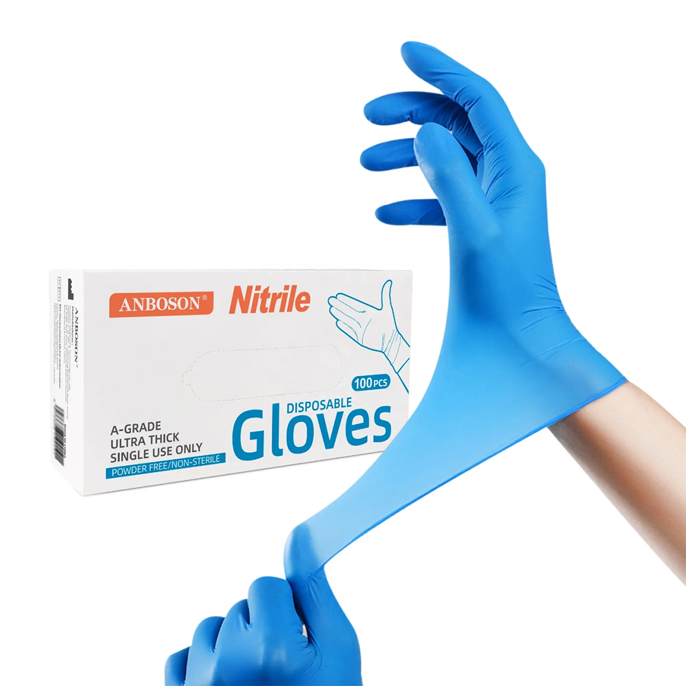Nitrile Exam Gloves-Blue Latex - Exam Glove Nitrile recensione e prezzo