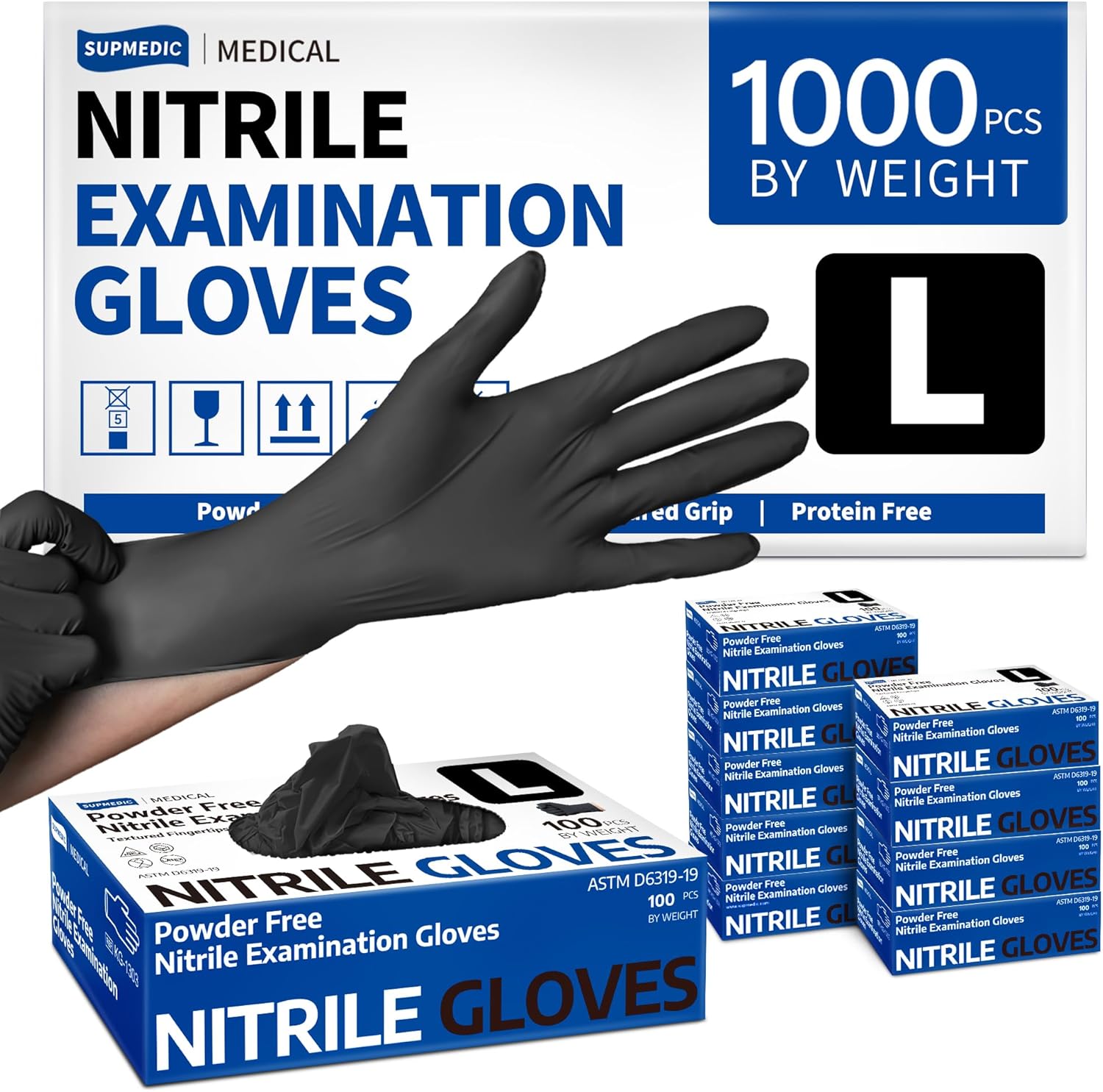 Nitrile Exam Gloves 1000Pcs La - Exam Glove Nitrile recensione e prezzo