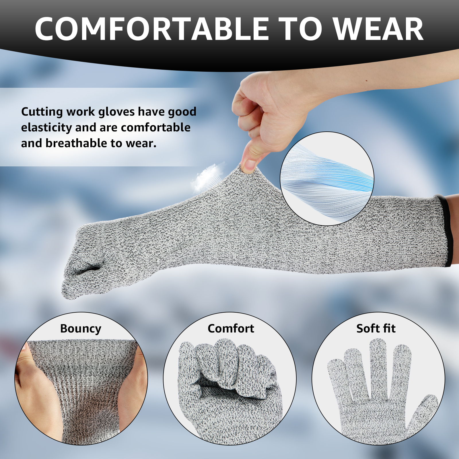 Breathable HPPE Cut Resistant  - Cut Resistant Glove recensione e prezzo