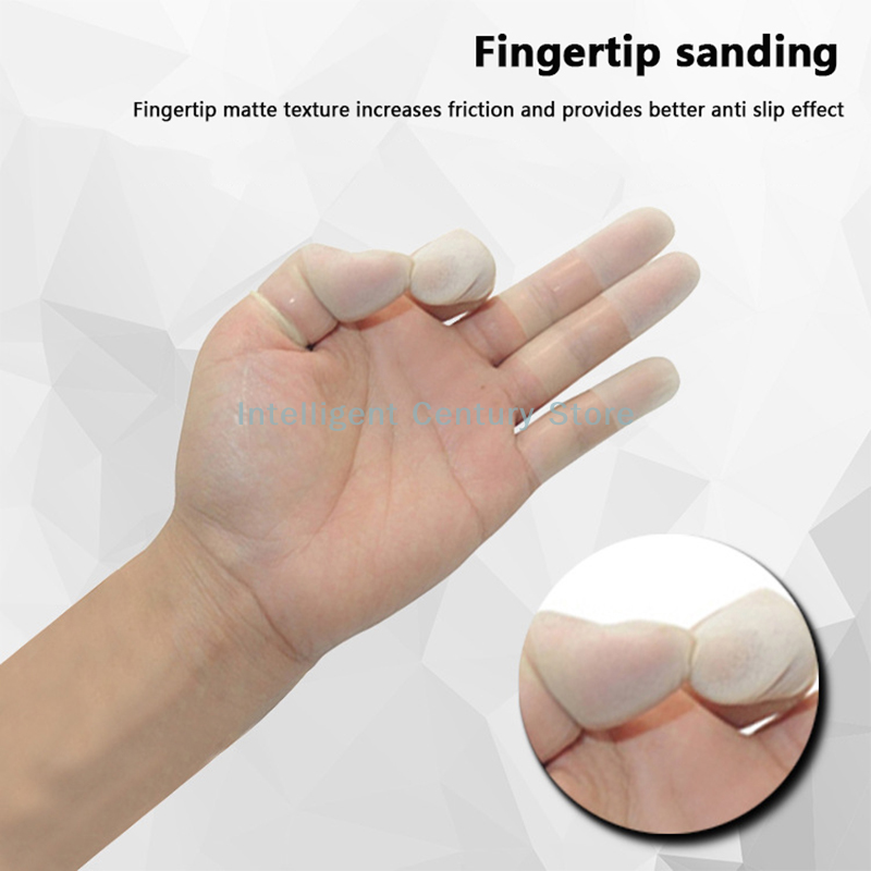 100 Pcs Rubber Non-slip Anti-s - Latex Disposable Glove recensione e prezzo