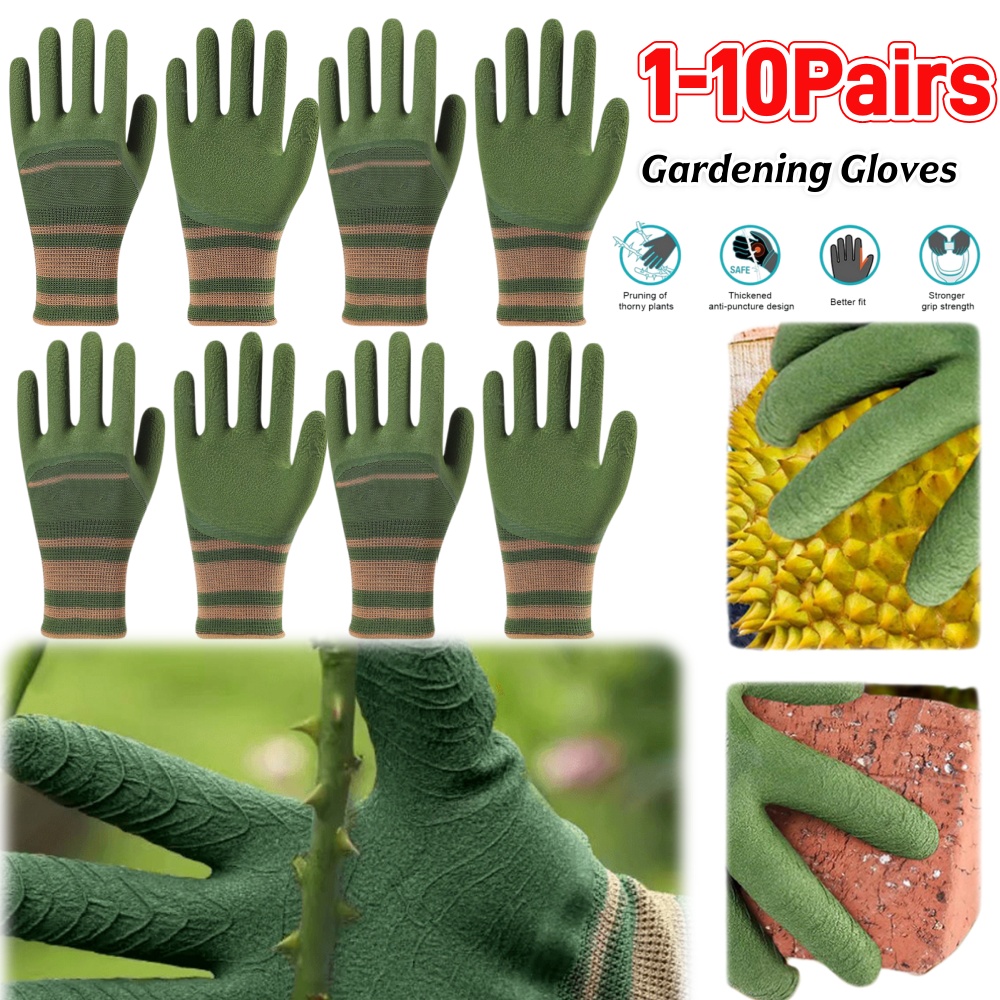 1-10Pairs Gardening Gloves Wat - Gardening Glove Waterproof recensione e prezzo