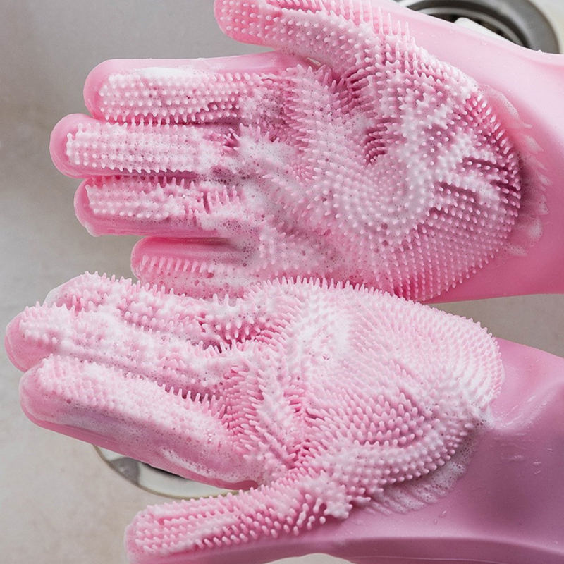 Dishwashing Cleaning Gloves Ma - Dish Glove Rubber recensione e prezzo