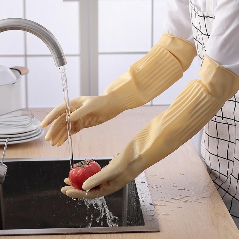 Long Reusable Rubber Dishwashi - Dish Glove Rubber recensione e prezzo