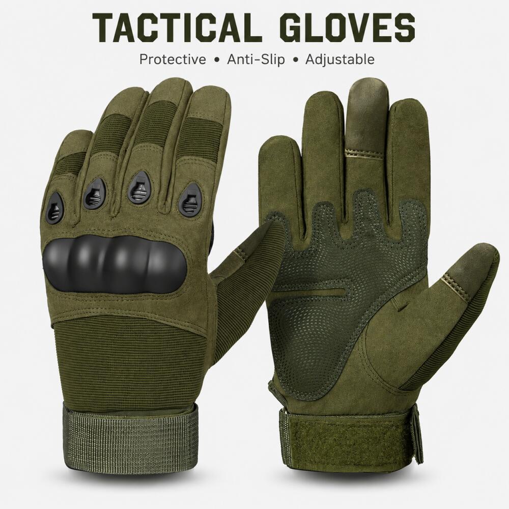 Full Finger Tactical Gloves wi - Motorcycle Glove Knuckle recensione e prezzo