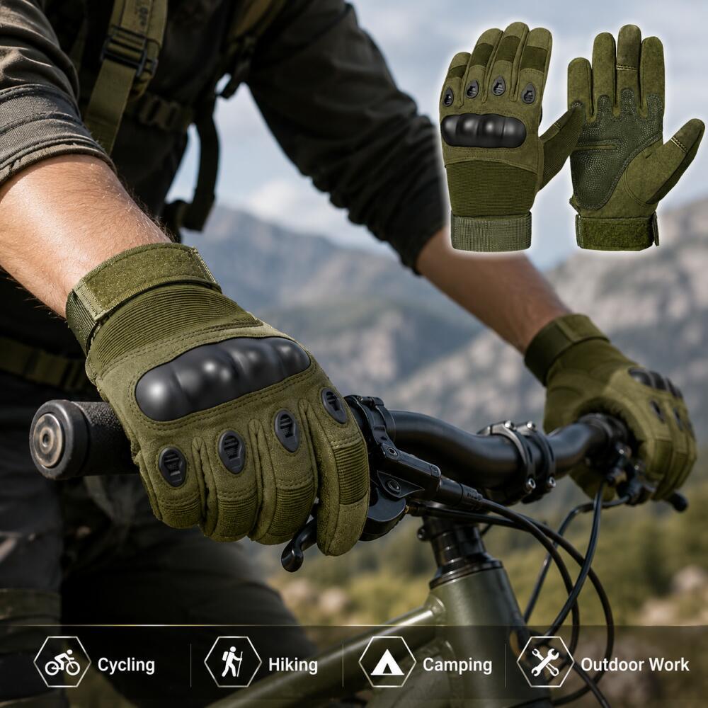 Full Finger Tactical Gloves wi - Motorcycle Glove Knuckle recensione e prezzo