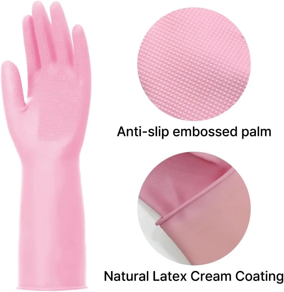 3 Pairs Cream-Coating Rubber G - Rubber Glove Cleaning recensione e prezzo