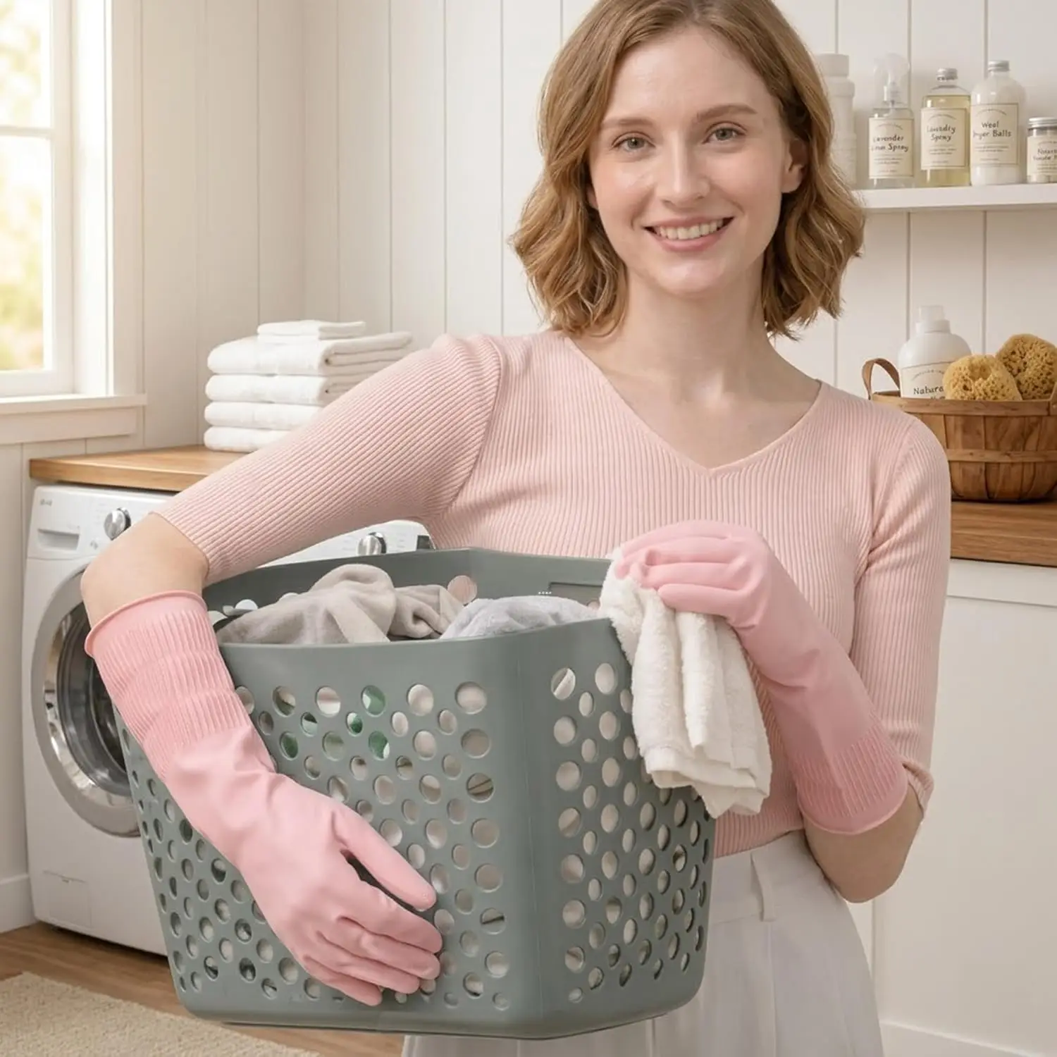 Reusable Rubber Dishwashing Gl - Rubber Glove Cleaning recensione e prezzo