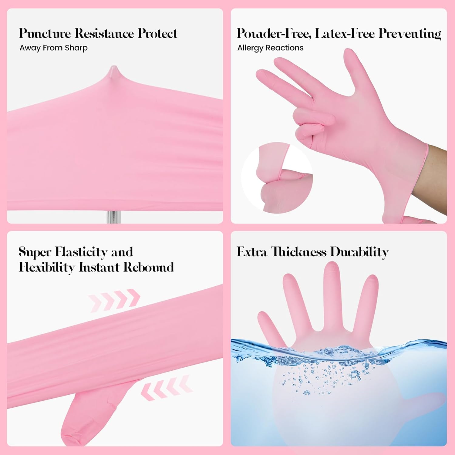 Kids Disposable Gloves for 3-8 - Latex Disposable Glove recensione e prezzo