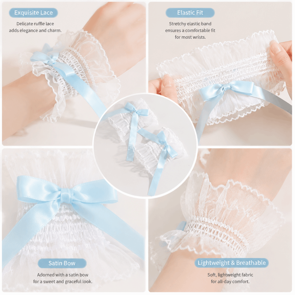 Sweet Pleated Ruched Detachabl - Fingerless Glove Knit recensione e prezzo