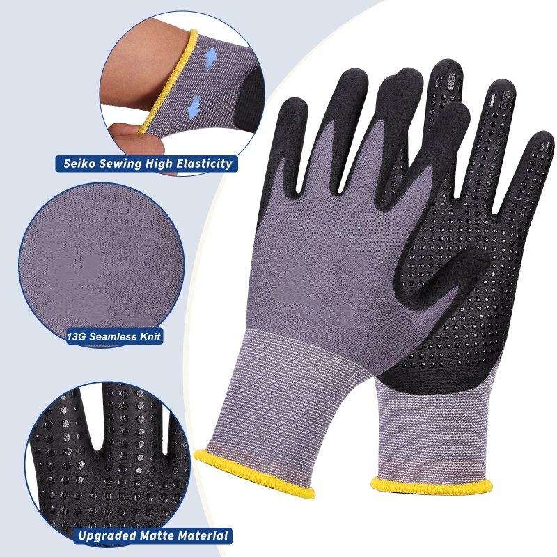 Micro-Foam Nitrile Coated Safe - Nitrile Mechanic Glove recensione e prezzo