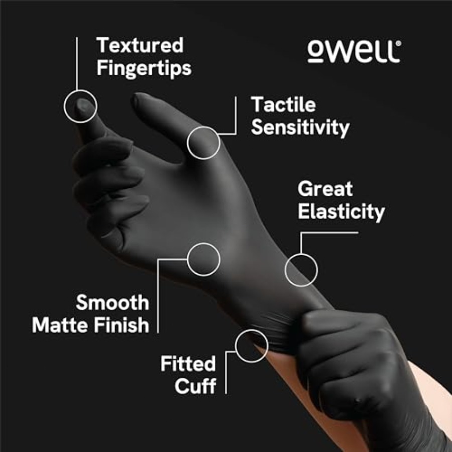 ® Black Nitrile Gloves - 4 Mil - Exam Glove Nitrile recensione e prezzo
