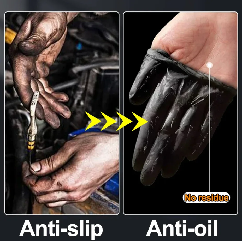 30/10Pcs Thick 8mil Nitrile Gl - Nitrile Mechanic Glove recensione e prezzo
