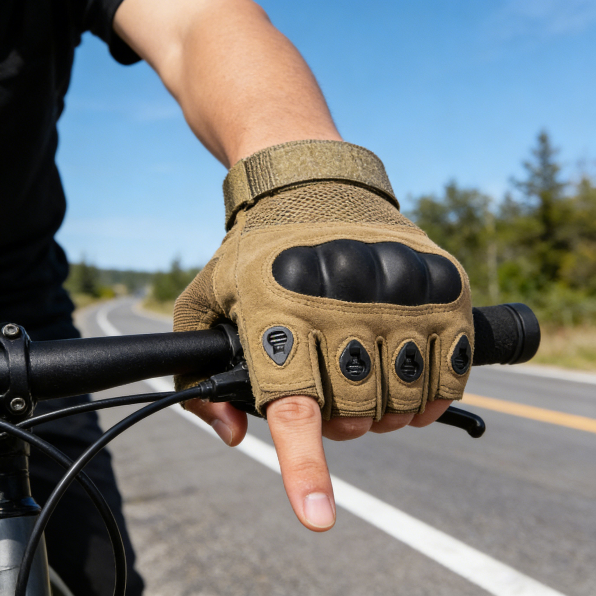Tactical Hard Knuckle Half Fin - Motorcycle Glove Knuckle recensione e prezzo